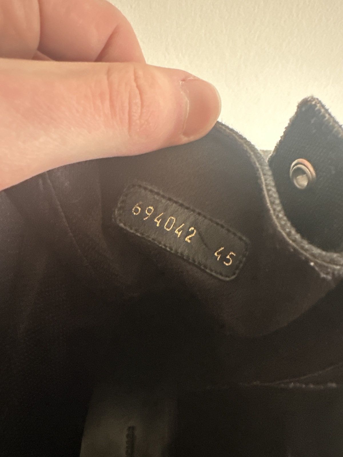Balenciaga Balenciaga Black Combat Canvas Strike Boots Size US 12 / EU 45 - 13 Thumbnail