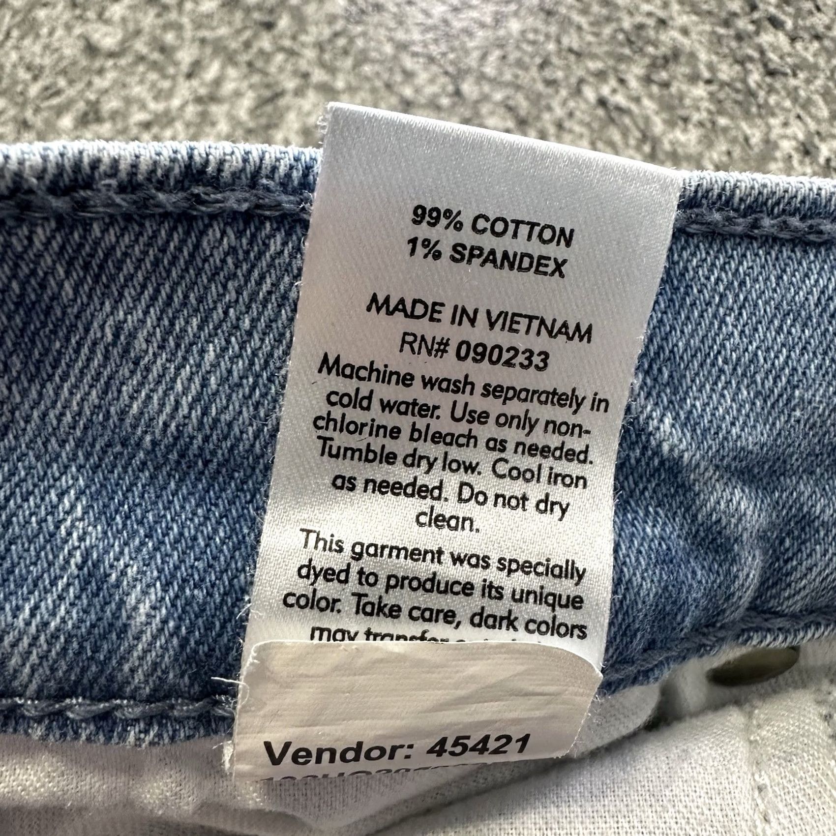 Pacsun Pacsun Jeans Mens 31x30 Slim Skinny Stretch Denim Light Wash Distressed Blue Jeans Mens 31 Regular Cotton Spandex 5-Pocket Denim Size US 31 - 7 Thumbnail