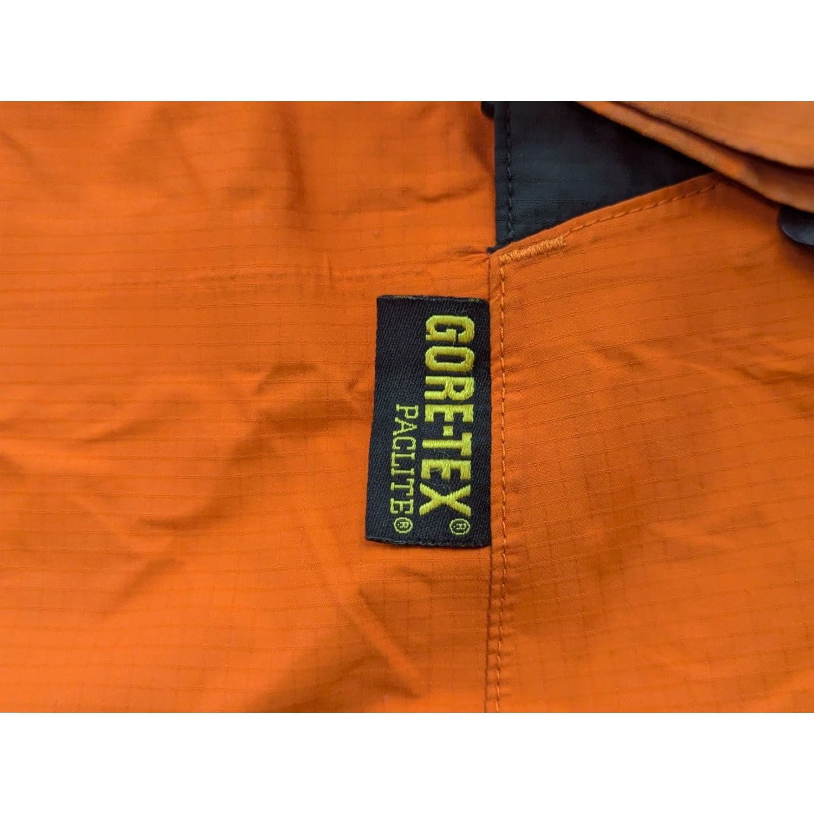 Mammut Mammut Mens L Gore-tex Paclite Shell Base Camp Rain Jacket Windbreaker Orange Jacket Size US L / EU 52-54 / 3 - 2 Thumbnail