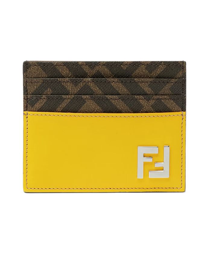 Fendi o1loc1c0824 Size: OS / Card Holder in Yellow Size ONE SIZE - 1 Thumbnail
