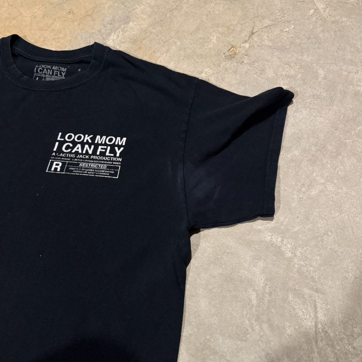Travis Scott Travis Scott Look Mom I Can Fly Documentary Faded Rap Tee Size US L / EU 52-54 / 3 - 7 Thumbnail