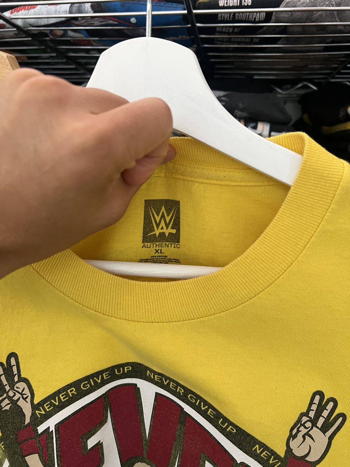 WWE WWE John Cena Never Give Up Tee Size US XL / EU 56 / 4 - 3 Thumbnail