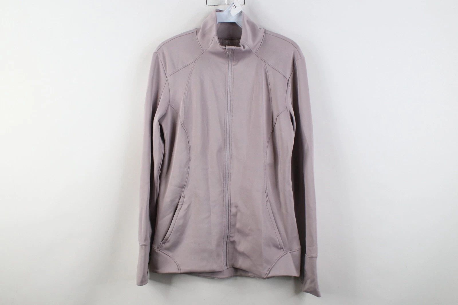 Vintage Apana Yoga Stretch Knit Running Jogging Gym Jacket Purple Size M / US 6-8 / IT 42-44 - 1 Thumbnail