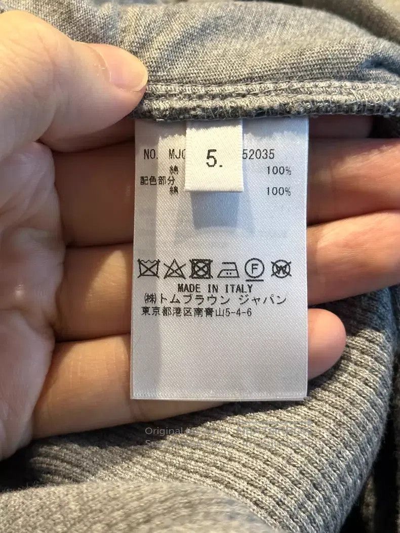 Thom Browne Thom Browne size 5 Grey Waffle Sweatpants Size US 30 / EU 46 - 4 Thumbnail