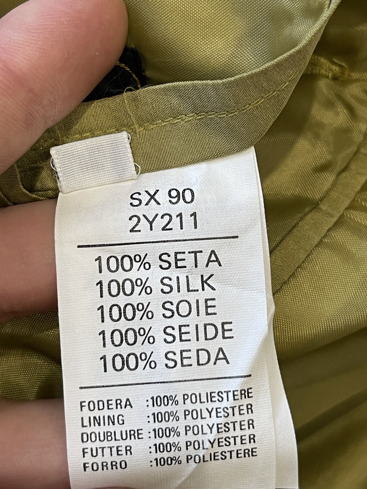 Trussardi 🔥Vintage trussardi silk blazer classic jacket sport coat Size 44R - 9 Thumbnail