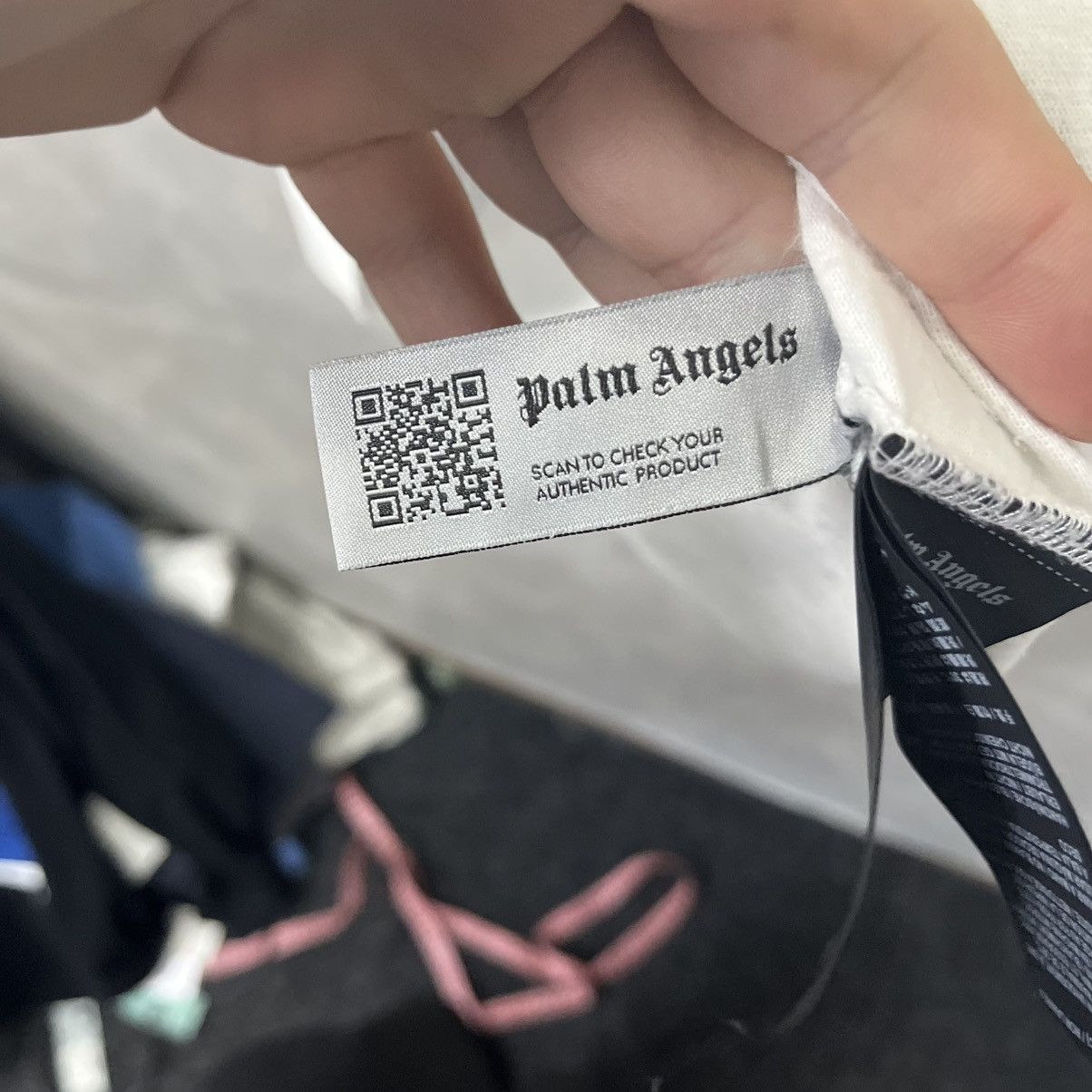 Palm Angels Palm Angels t shirt big logo white size L Size US L / EU 52-54 / 3 - 14 Thumbnail