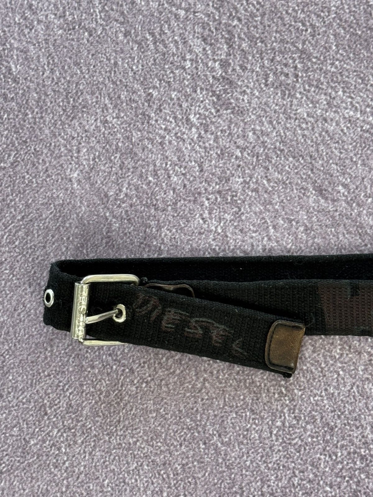 Diesel Y2K Diesel Japanese Vibe Printed Cotton Belt - Grunge Size ONE SIZE - 3 Thumbnail