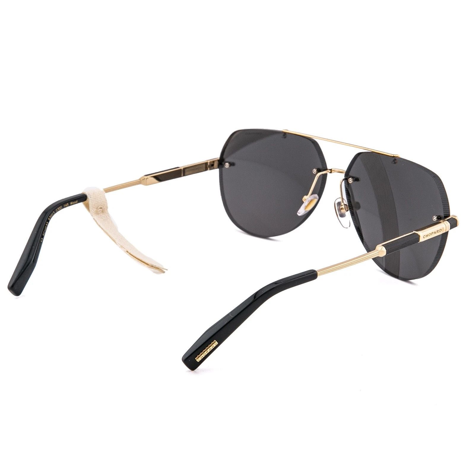 Chopard CHOPARD L.U.C. G37 Aviator SCHG37 Unisex Rimless Sunglass Size ONE SIZE - 5 Thumbnail