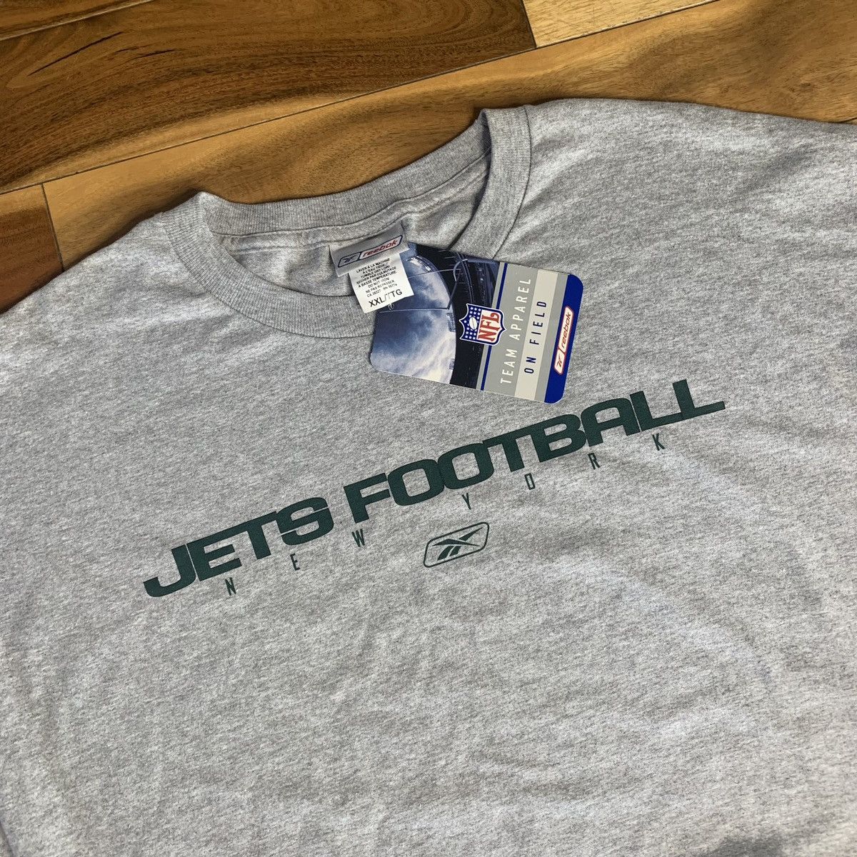 Reebok × Vintage Vintage Deadstock New York Jets Reebok Shirt Size US XXL / EU 58 / 5 - 1 Thumbnail