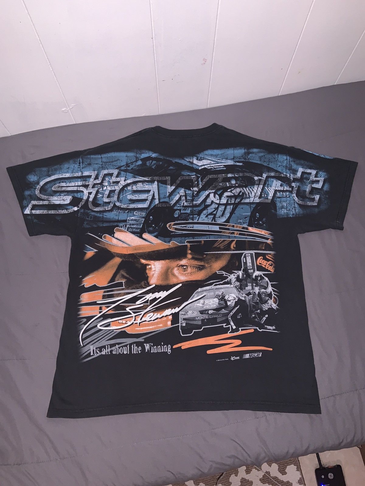 Chase Authentics Vintage 2003 AOP Tony Stewart NASCAR - Size L Size US L / EU 52-54 / 3 - 2 Thumbnail