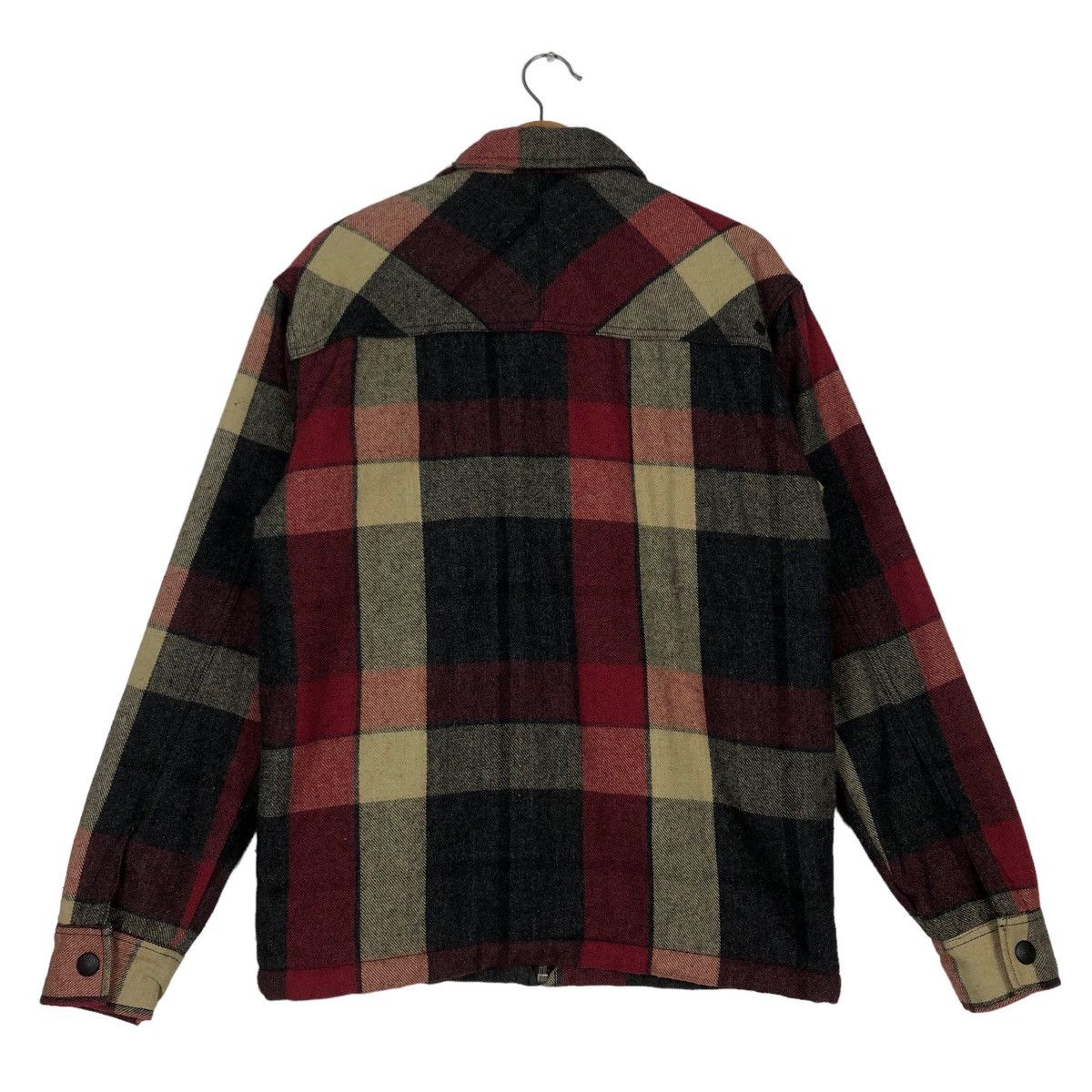 Flannel 🔥90’s Vintage Flannel Wool Jacket Billabong Tartan Design Size US S / EU 44-46 / 1 - 7 Thumbnail