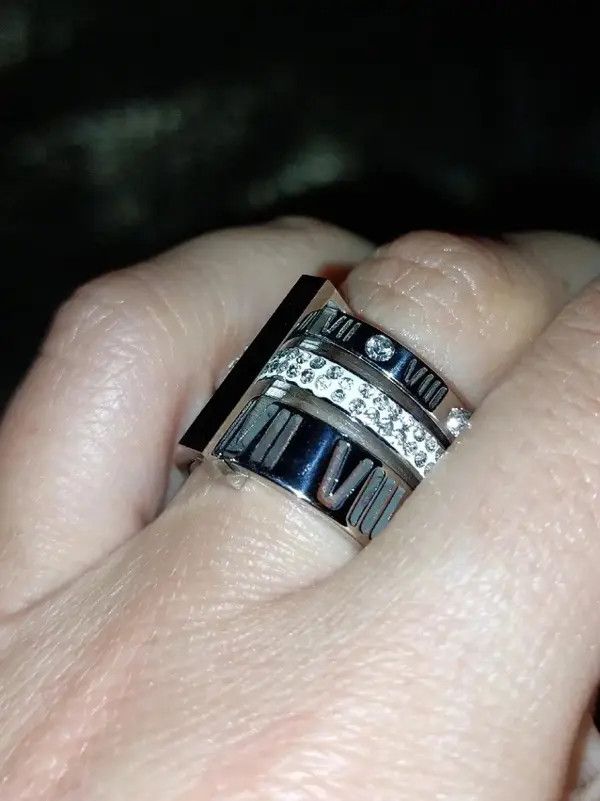 Designer 3 Layer Golden Romance Ring Size ONE SIZE - 2 Thumbnail