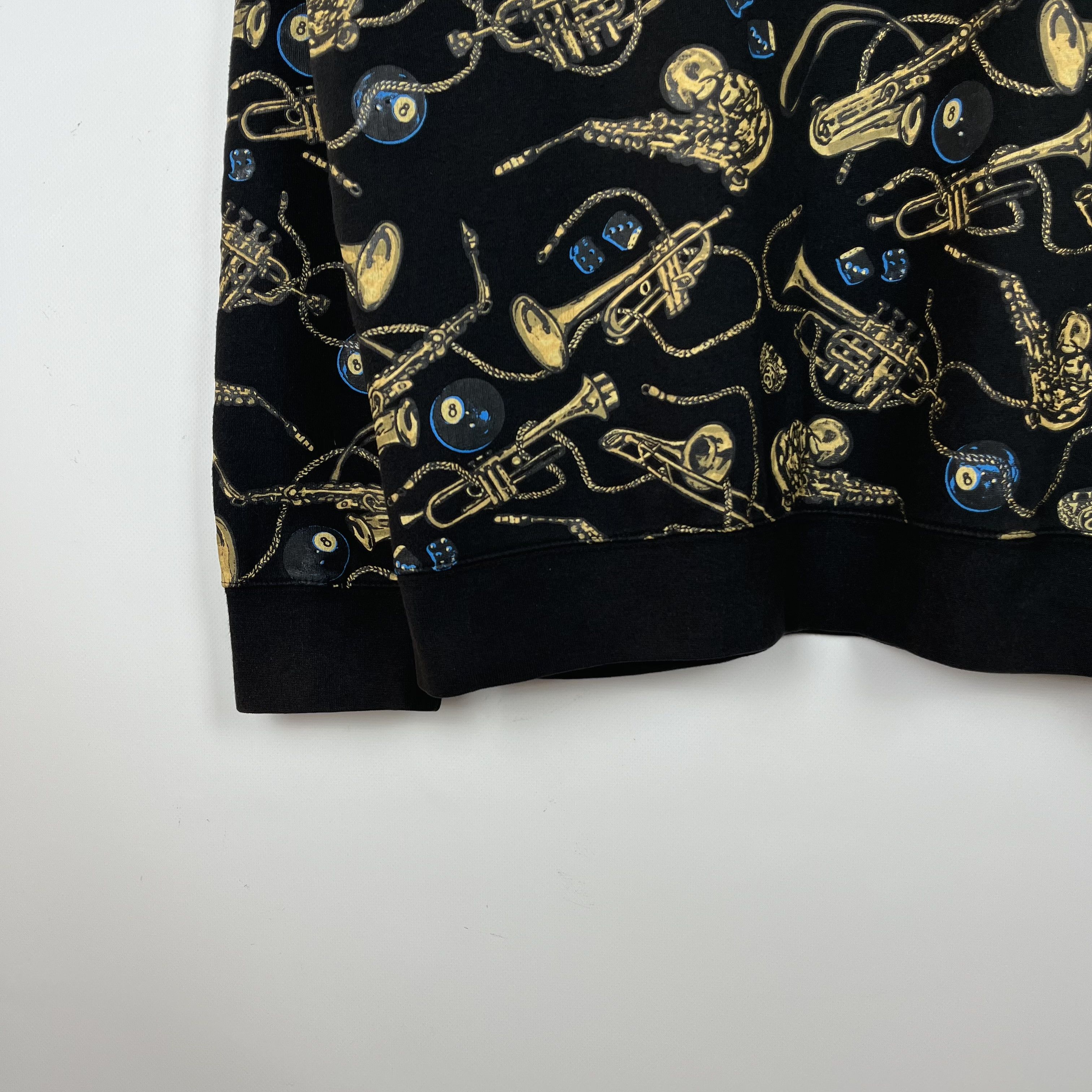 Stussy Vintage Stussy All Over Print Jazz Sweatshirt 90’s Size US XL / EU 56 / 4 - 8 Thumbnail