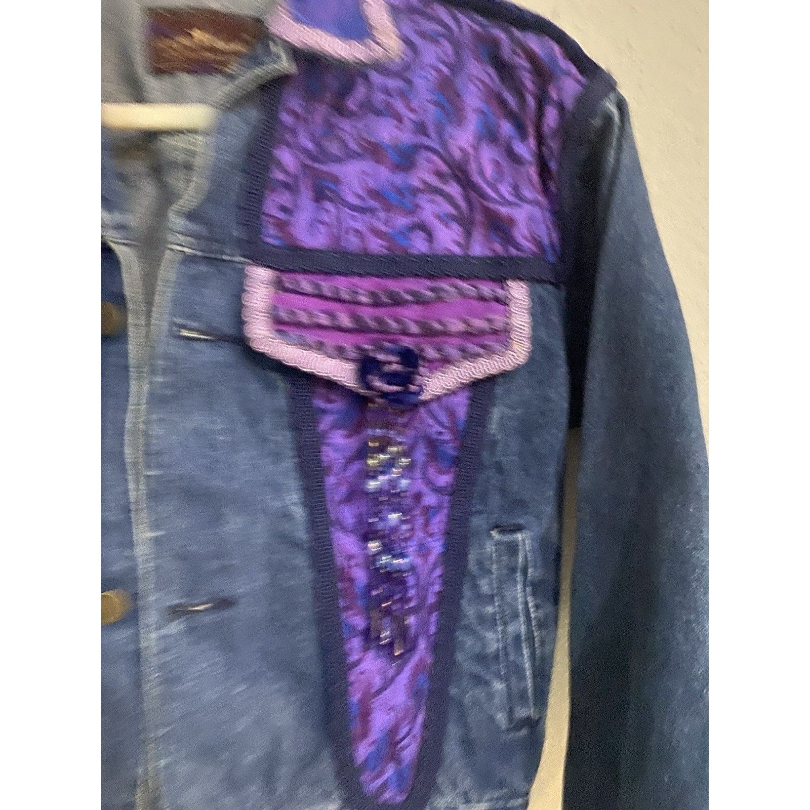 Other Sergio Valente Denim Button Jacket Womens Size Medium Y2K Size M / US 6-8 / IT 42-44 - 4 Thumbnail
