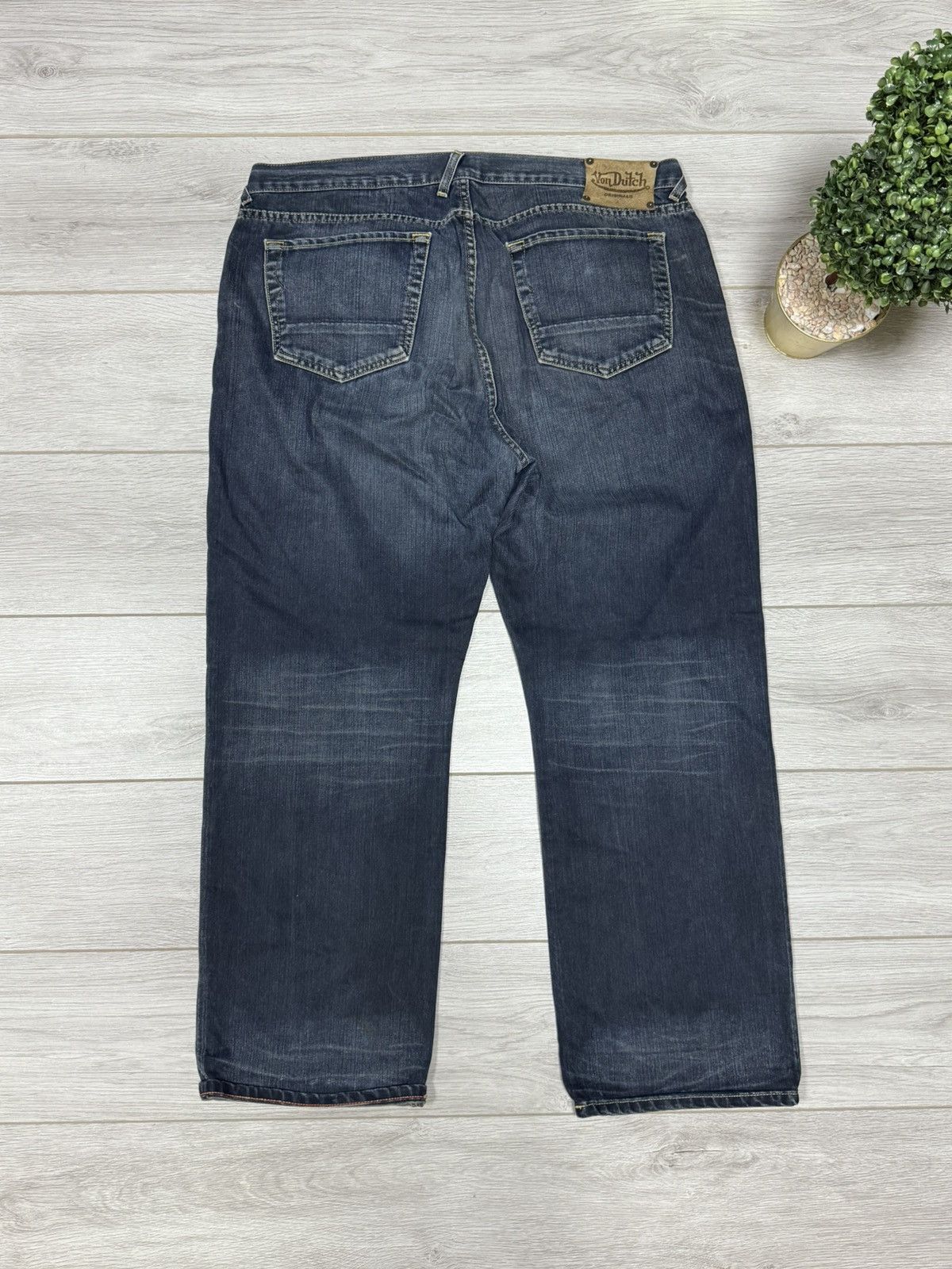 Von Dutch Von Dutch vintage eye wings jeans big logo made in USA Size US 40 / EU 56 - 7 Thumbnail