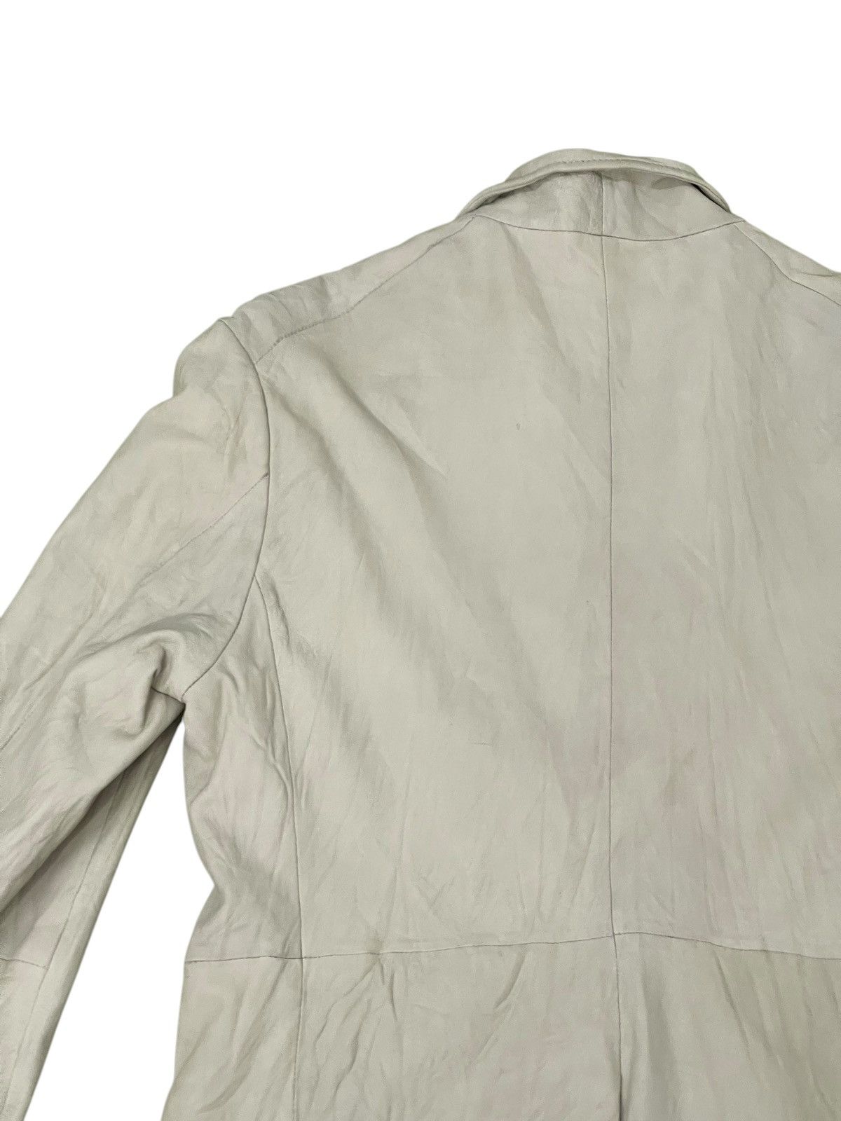 Japanese Brand Sheepskin Leather Scoopman Button Jacket Slim Fit 6🟩6 Size US M / EU 48-50 / 2 - 16 Thumbnail