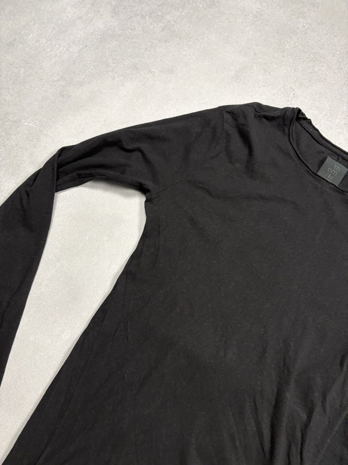 Thom Krom Thom Krom Asymmetric Long Sleeve Layered Top Avant Garde Y2K Size M / US 6-8 / IT 42-44 - 16 Thumbnail