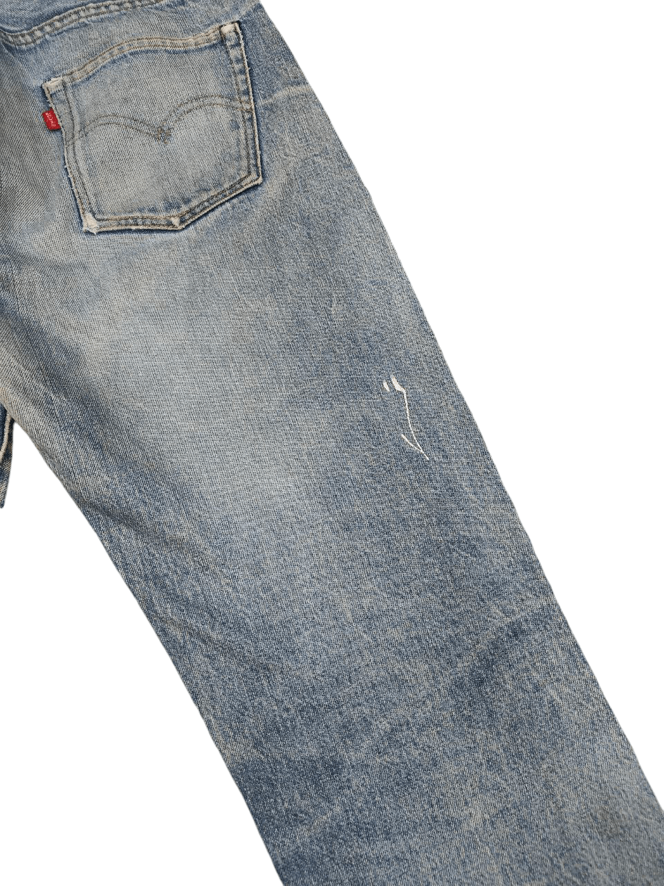 Levi's 60's Vtg Levis 501 Button No6 Selvedge Redline Size US 31 - 8 Thumbnail