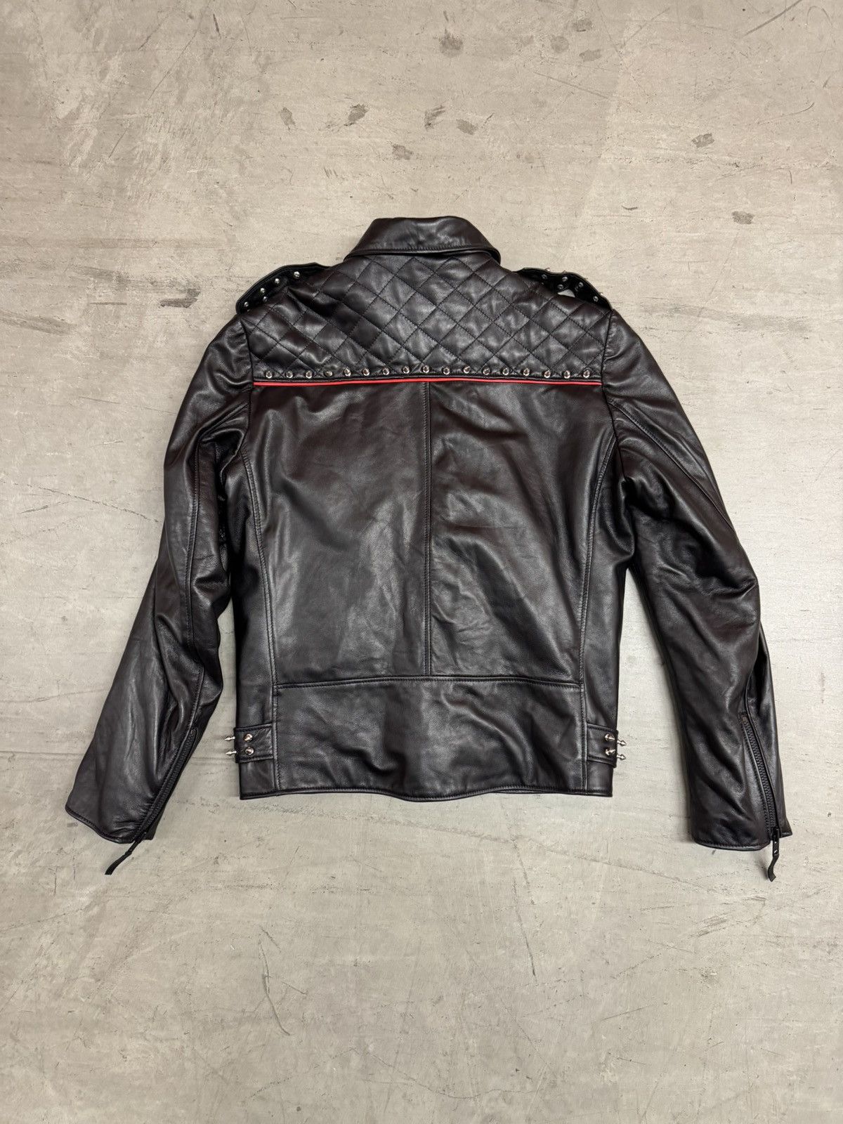 Trapstar London Trapstar Leather Motorcycle Jacket Size US S / EU 44-46 / 1 - 2 Thumbnail