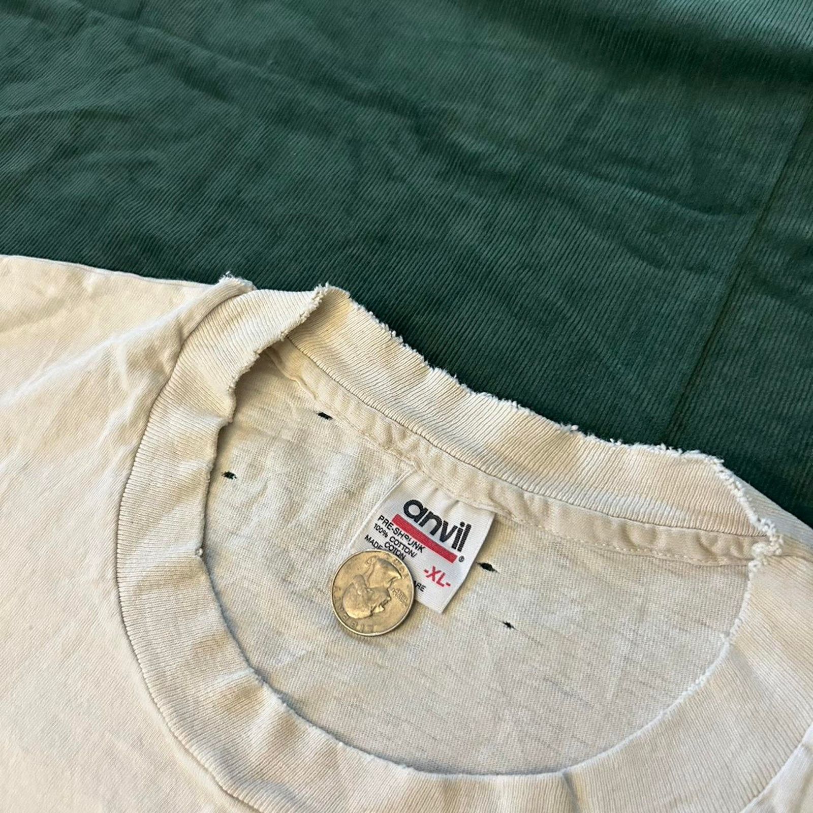 Anvil 1994 eagles concert t shirt crazy Size US XL / EU 56 / 4 - 3 Thumbnail