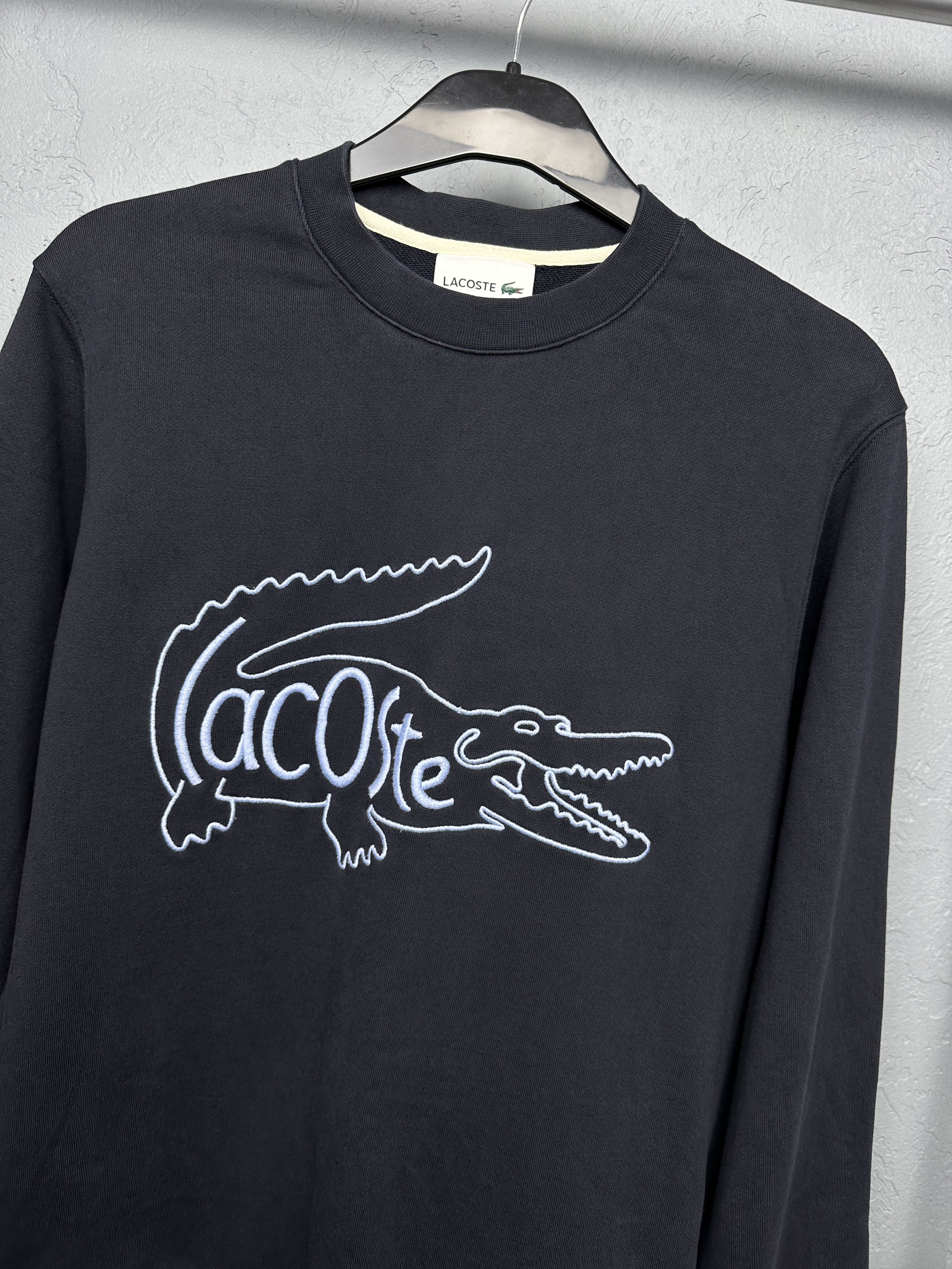 Lacoste Lacoste Mens Crew Neck Sweatshirt Size US M / EU 48-50 / 2 - 2 Thumbnail