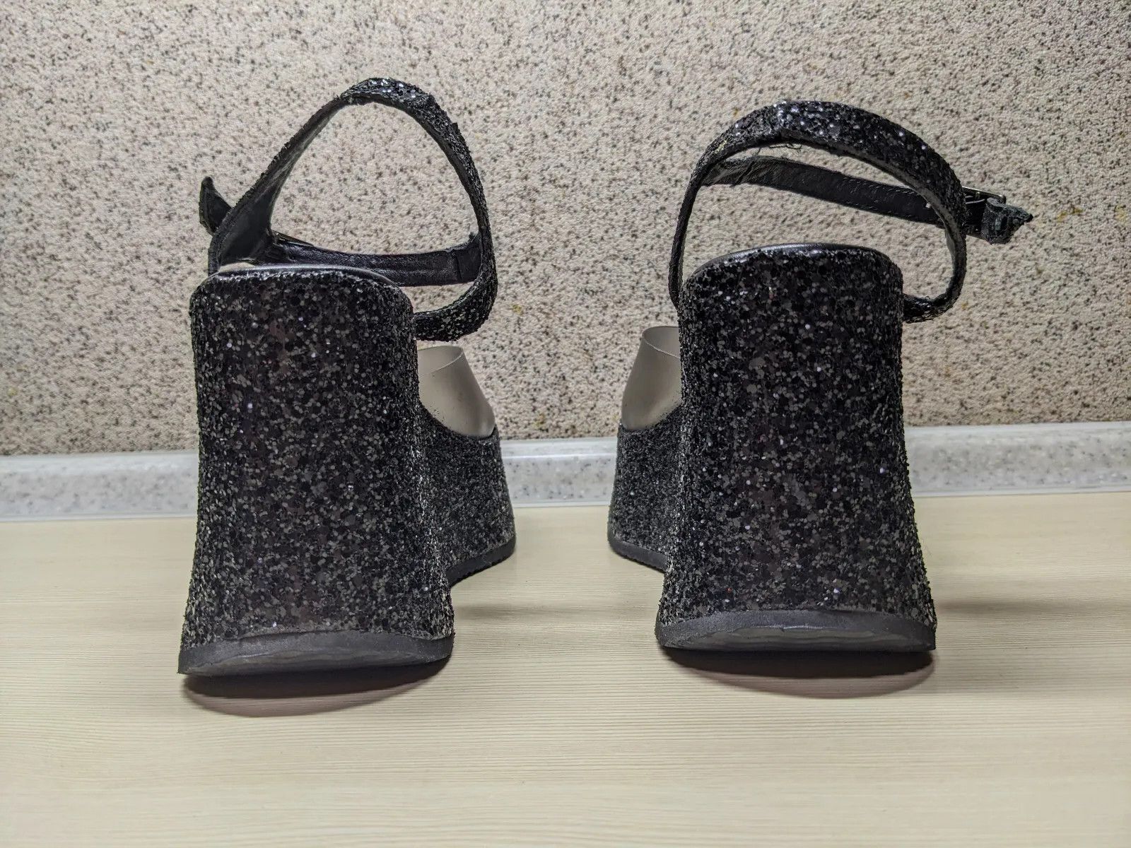 Designer EL DANTES Vintage Platform Shoes size 37 Size US 7 / IT 37 - 4 Thumbnail