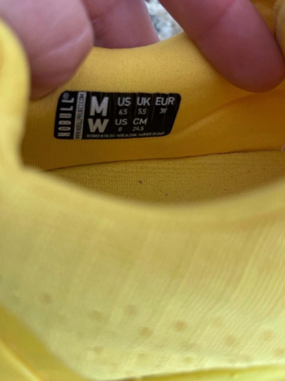 Other NOBULL Yellow Runner Sneakers Size US 8 / IT 38 - 4 Thumbnail