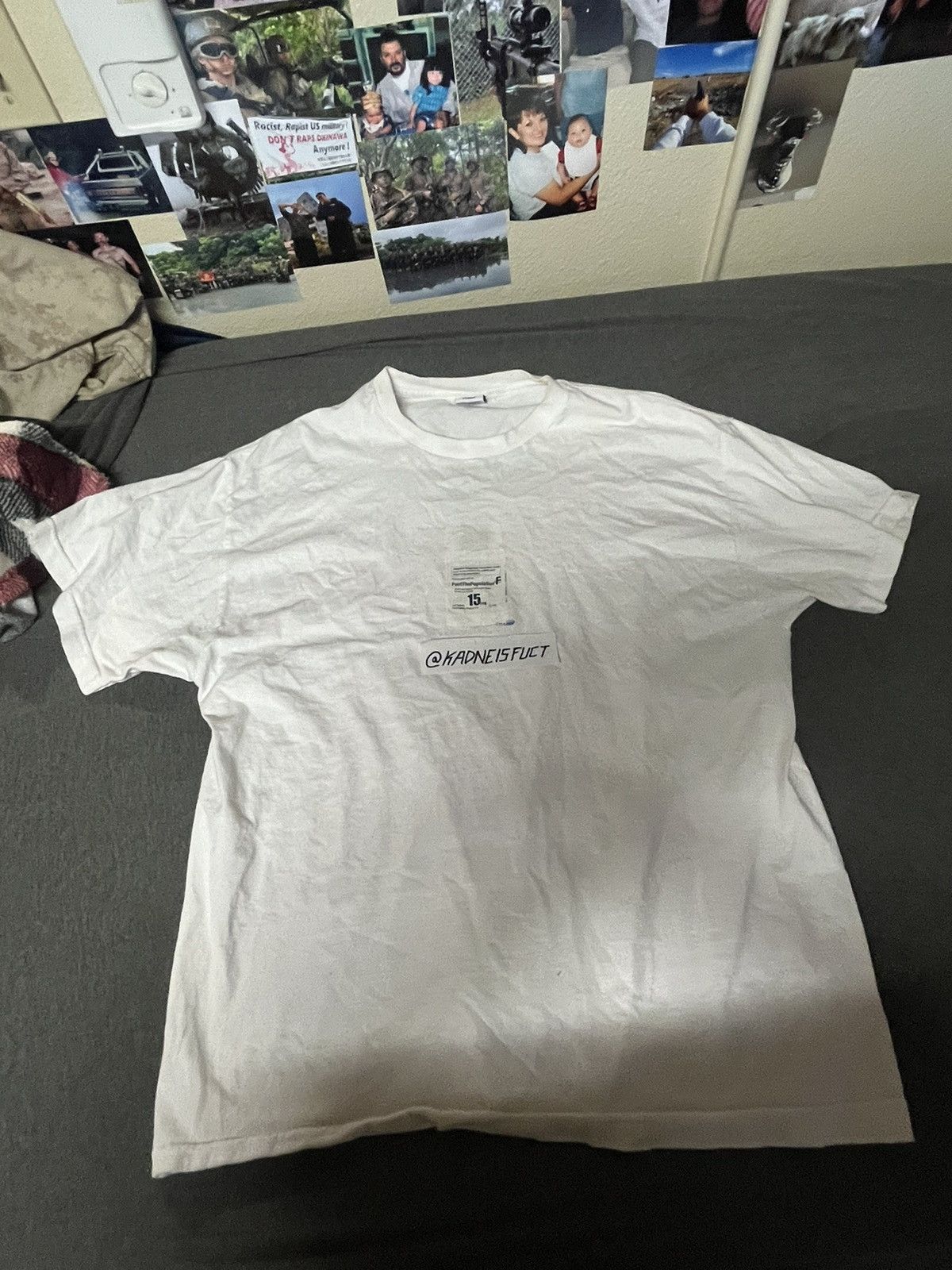 FUCT × Fuck The Population Fuct x Fuck the population fentanyl shirt Size US XL / EU 56 / 4 - 2 Thumbnail