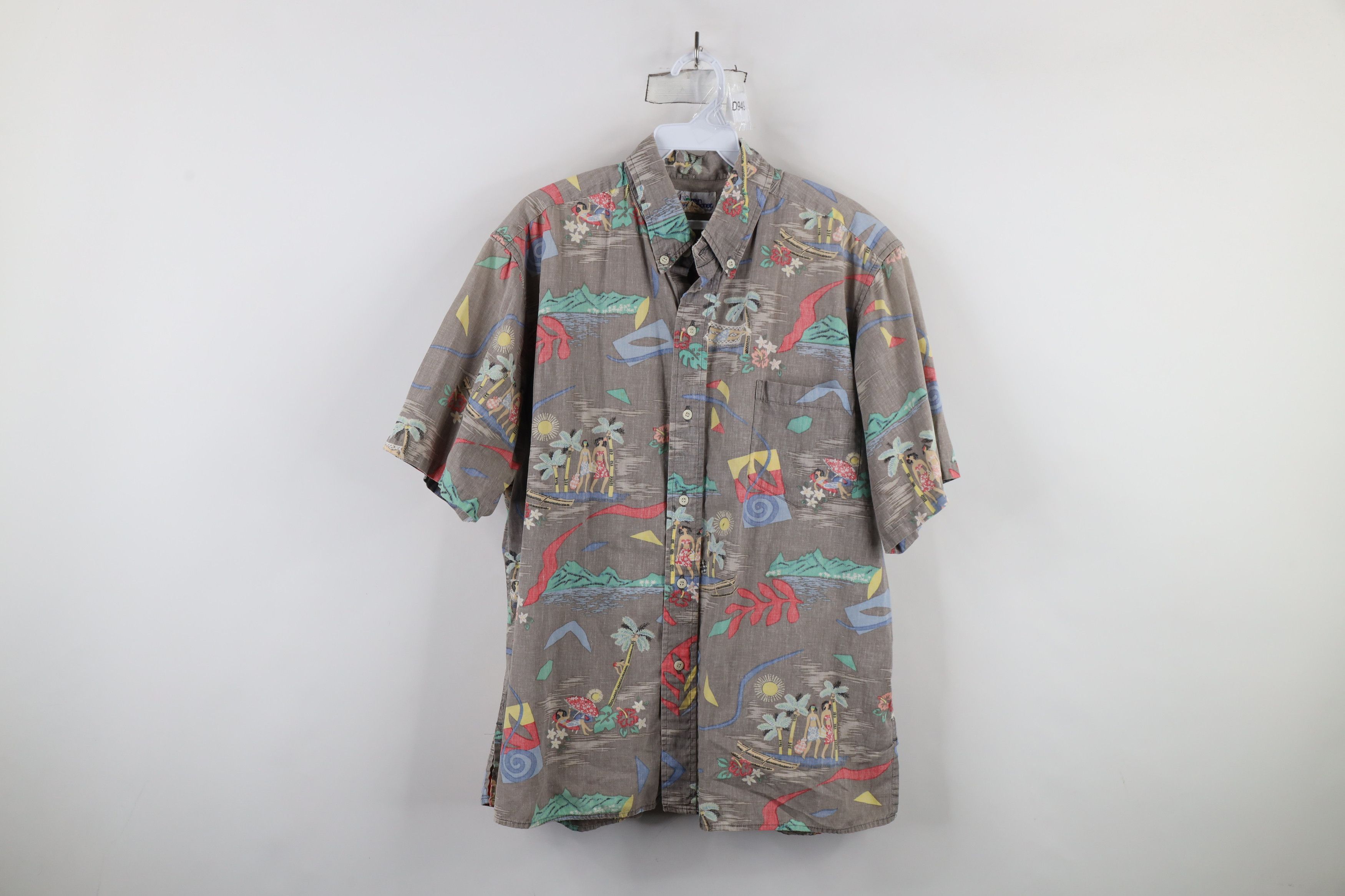 Reyn Spooner × Vintage Vintage 90s Reyn Spooner Hawaiian Button Down Shirt USA Size US L / EU 52-54 / 3 - 1 Thumbnail