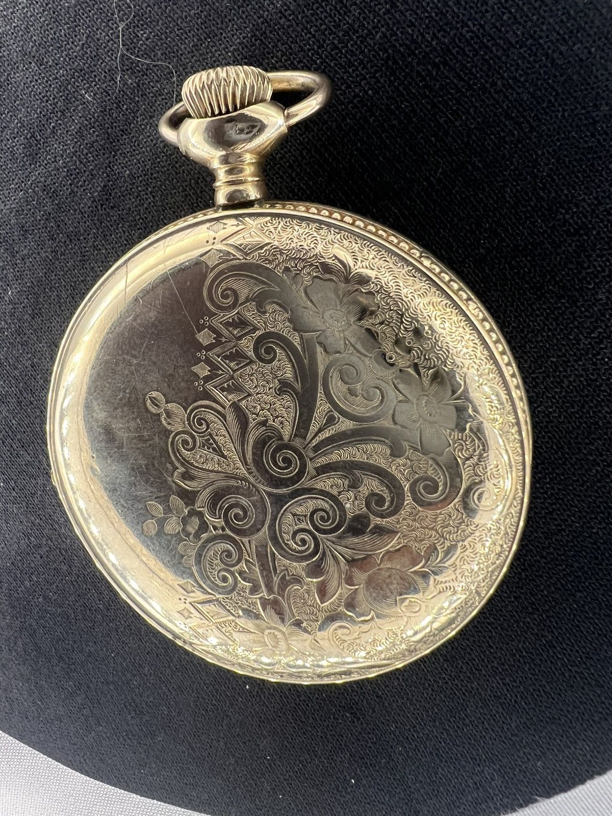 Elgin National Watch Company Freemason Dial 7 Jewel Pocket Watch Vintage 1918 GF Case Size ONE SIZE - 2 Thumbnail