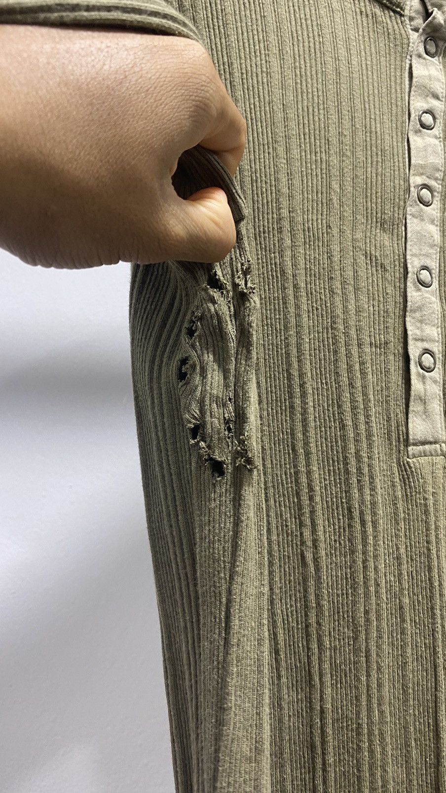 Homme Plisse Issey Miyake × Issey Miyake × Ne-Net 🚨FINAL DROP🚨 Tete Homme by Issey Miyake Distressed Size US L / EU 52-54 / 3 - 6 Thumbnail