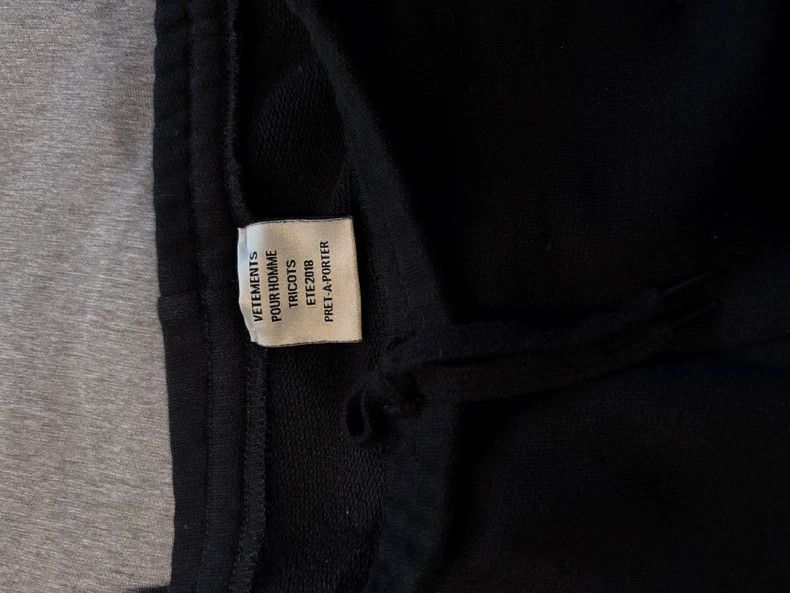 Vetements Vetements SizeS Black Knitted Long Pants Sports Pants SS18 Size US 30 / EU 46 - 4 Thumbnail