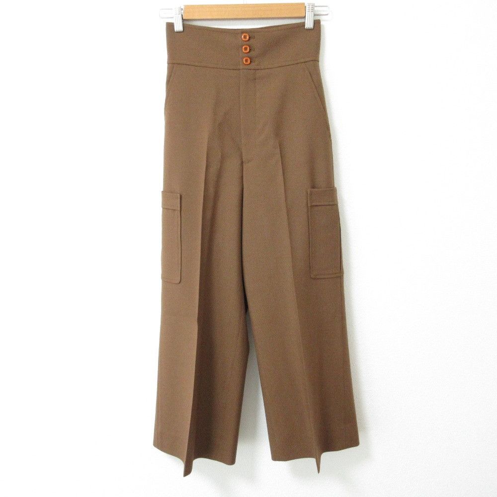 Gucci Gucci Gucci Mohair Wool Cargo Wide Pants Others Pants DUTY FREE for USA Size ONE SIZE - 1 Thumbnail