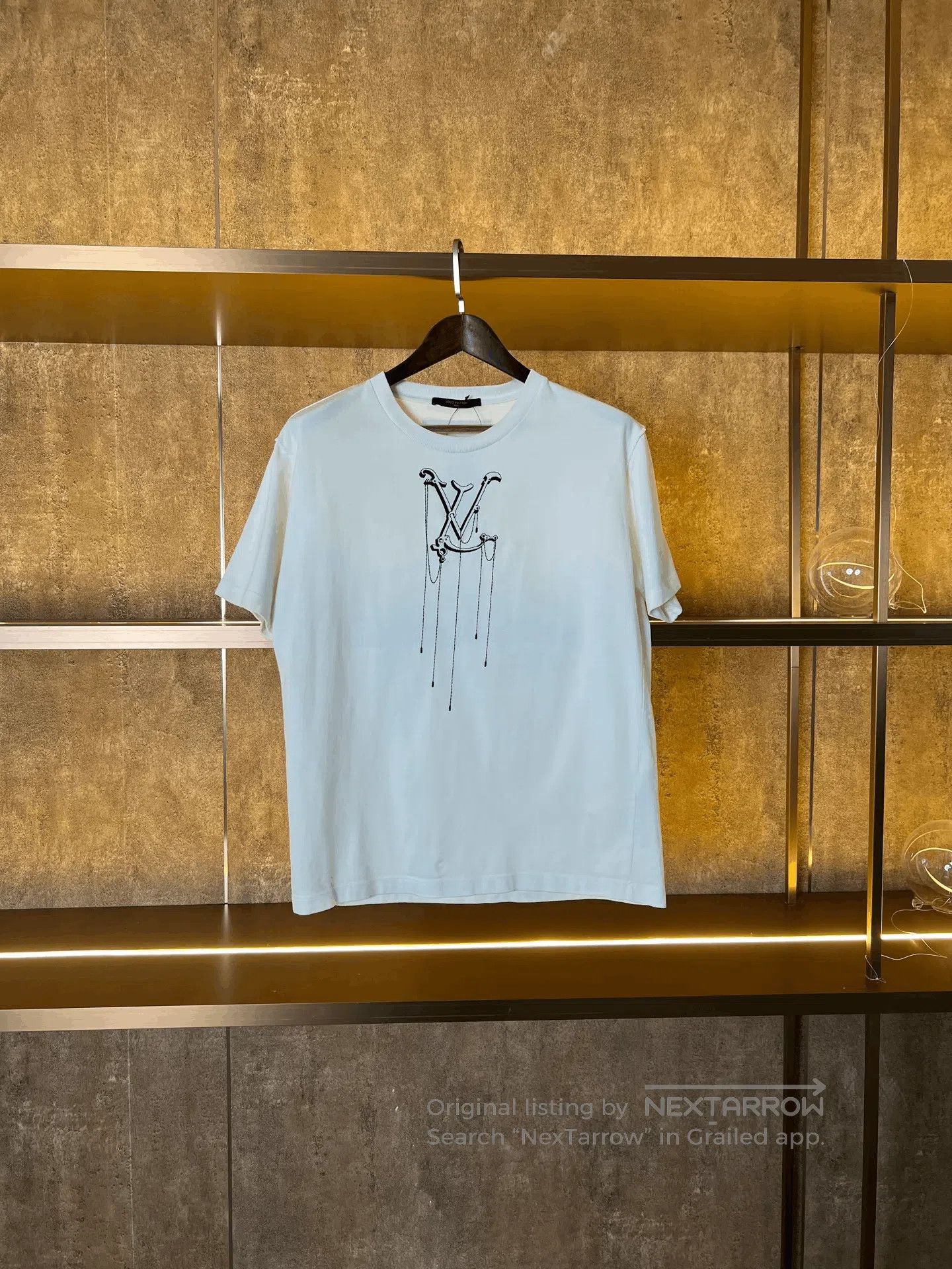 Louis Vuitton Louis Vuitton White Anchor Short-Sleeve. Size US M / EU 48-50 / 2 - 1 Thumbnail