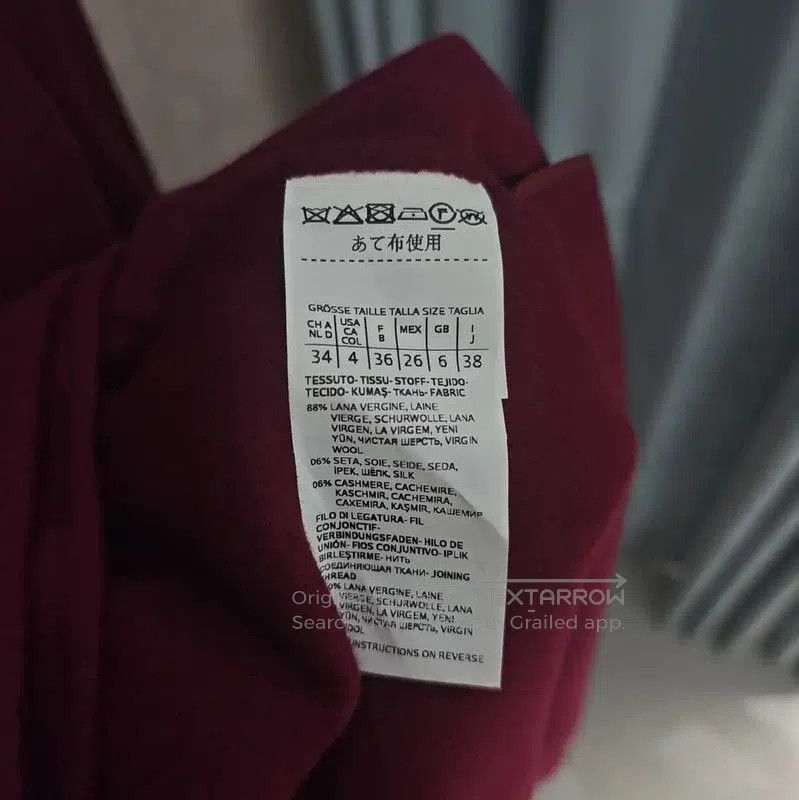 Max Mara MaxMara Wool Long Coat in Rose Red . Size M / US 6-8 / IT 42-44 - 3 Thumbnail