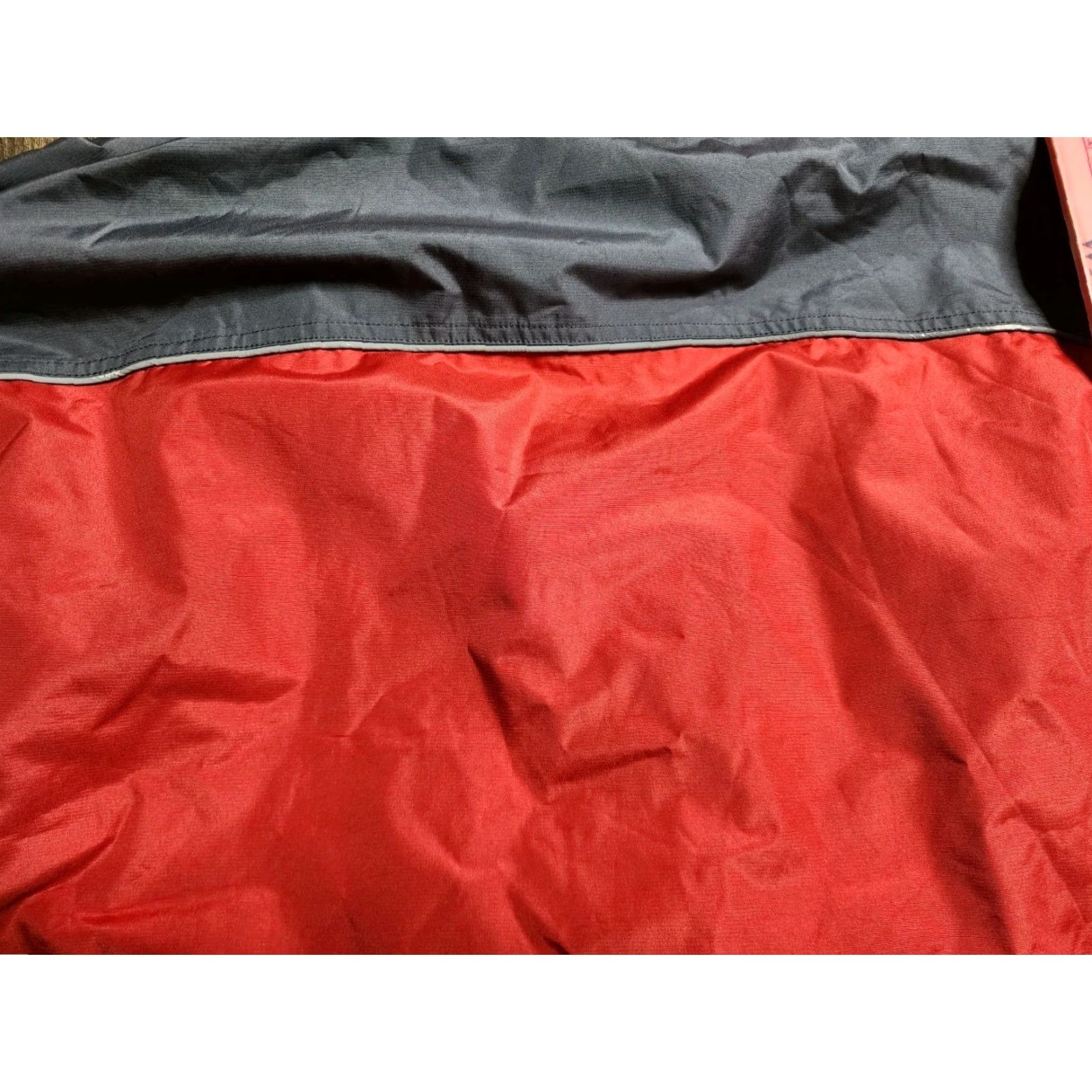 Marlboro VINTAGE Marlboro Mens M Red Heavy Jacket Coat With Hood Distressed Jacket Size US M / EU 48-50 / 2 - 5 Thumbnail