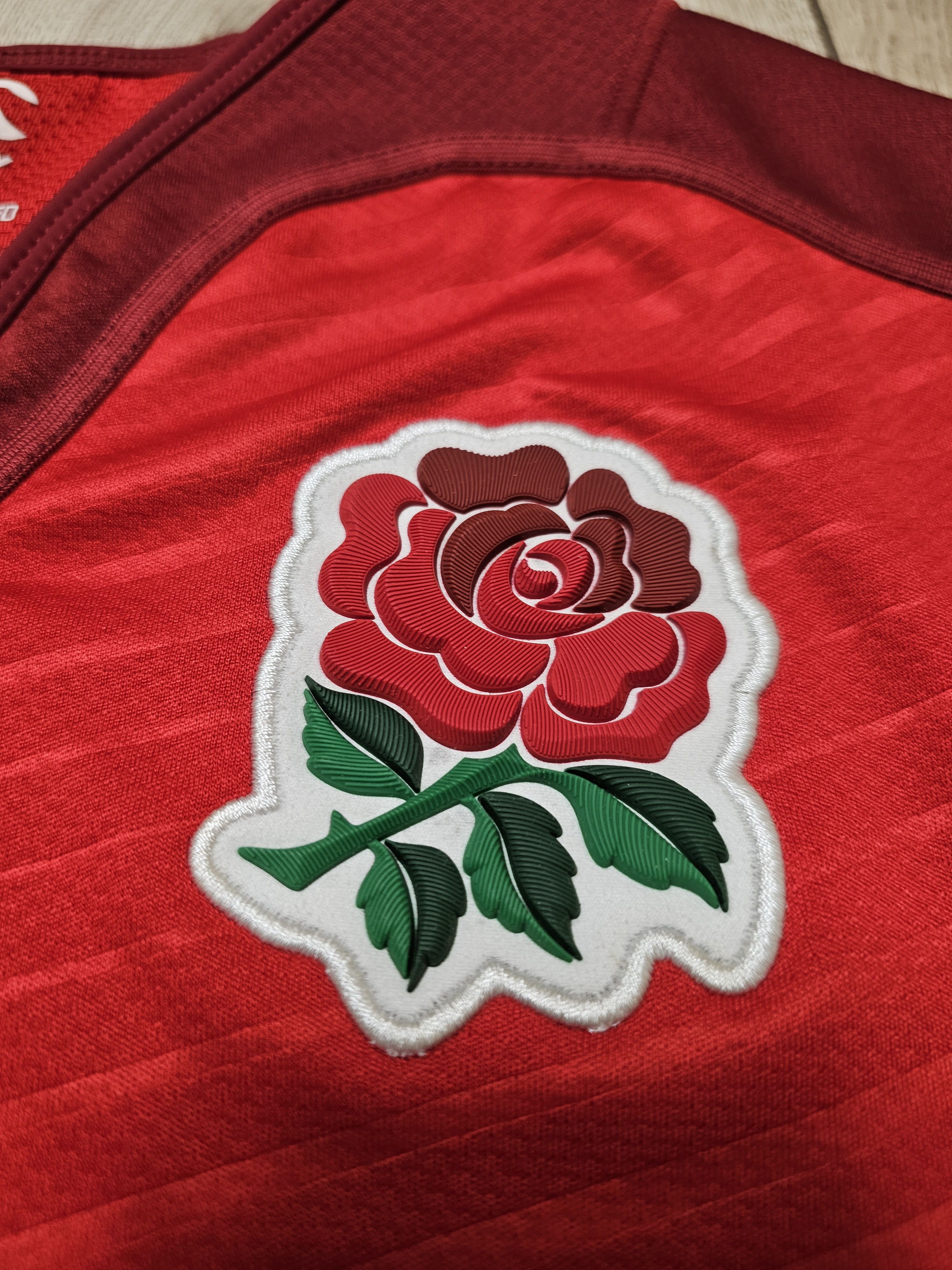 Canterbury of New Zealand ENGLAND RUGBY SHIRT AWAY RUGBY JERSEY RARE JERSEY Size US S / EU 44-46 / 1 - 4 Thumbnail