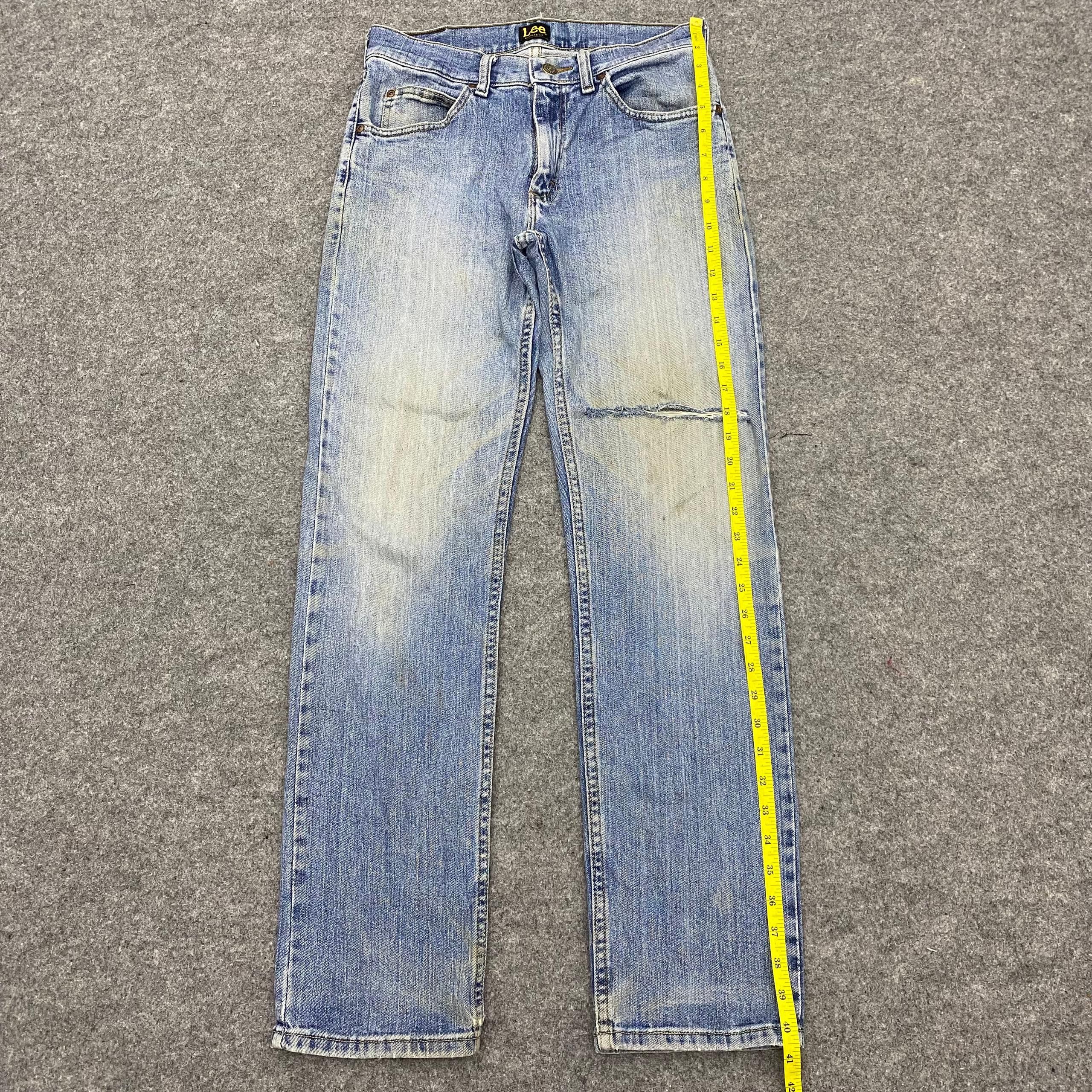Lee 💥Best Offer💥Vintage Lee Riders Distressed Denim Size US 29 - 2 Thumbnail