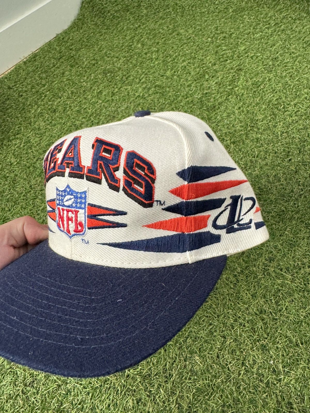 Logo Athletic Chicago Bears diamond cut snap back Size ONE SIZE - 2 Thumbnail