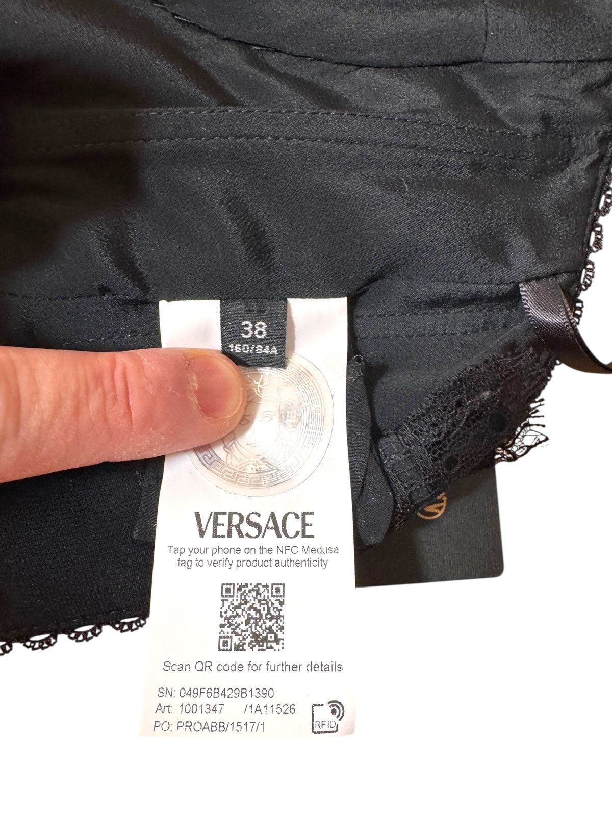 Versace Versace Silk Twill Holiday Print Bra Top Size XS / US 0-2 / IT 36-38 - 6 Thumbnail