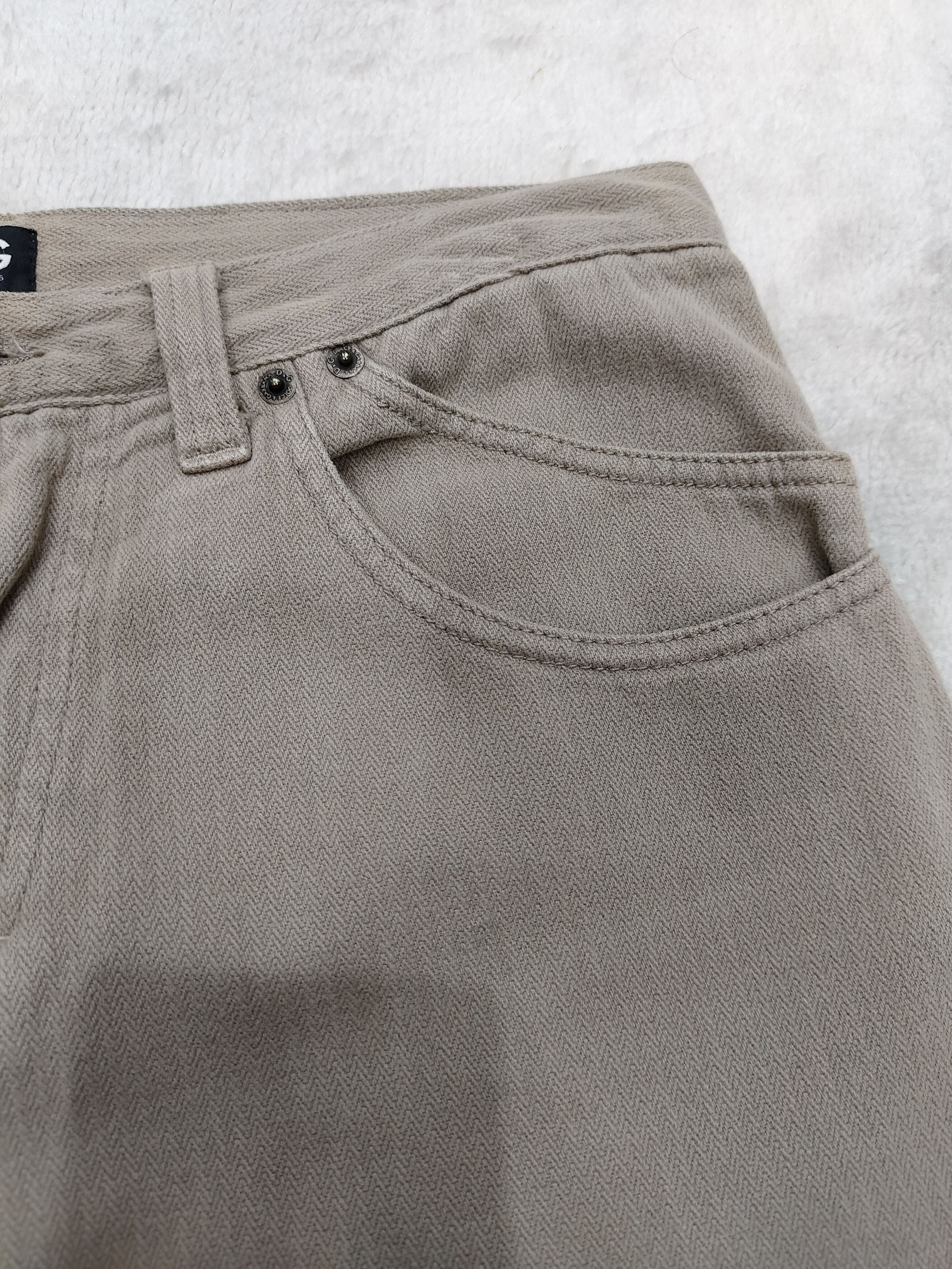 Dolce & Gabbana 💥 Dolce Gabbana Double Pocket Y2K Baggy Jeans Size US 31 - 3 Thumbnail