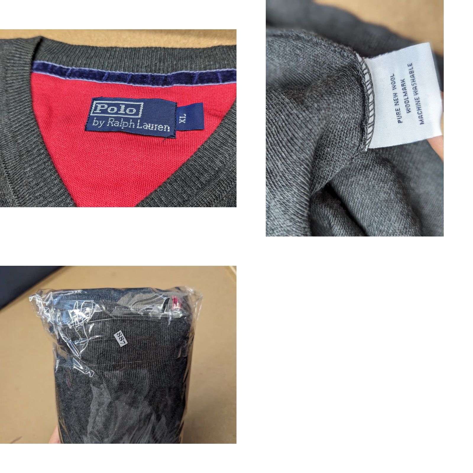Ralph Lauren VINTAGE Polo Ralph Lauren Argyle Jumper Mens XL Sweater Crew Neck Pullover Size US XL / EU 56 / 4 - 8 Thumbnail
