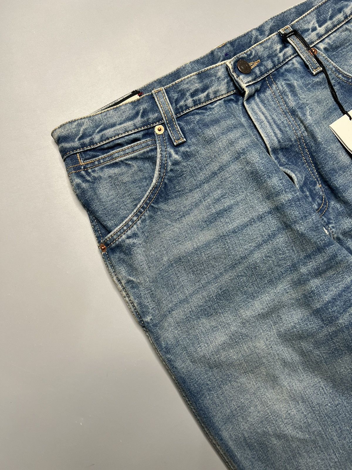 Gucci Gucci Marble Wash Jeans Size US 31 - 11 Thumbnail