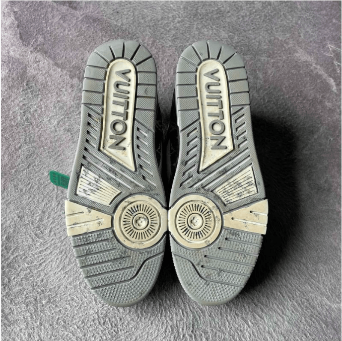 Louis Vuitton Louis Vuitton Training Denim Grey Lowtop Sneakers 42.5 Men Size US 9 / EU 42 - 7 Thumbnail