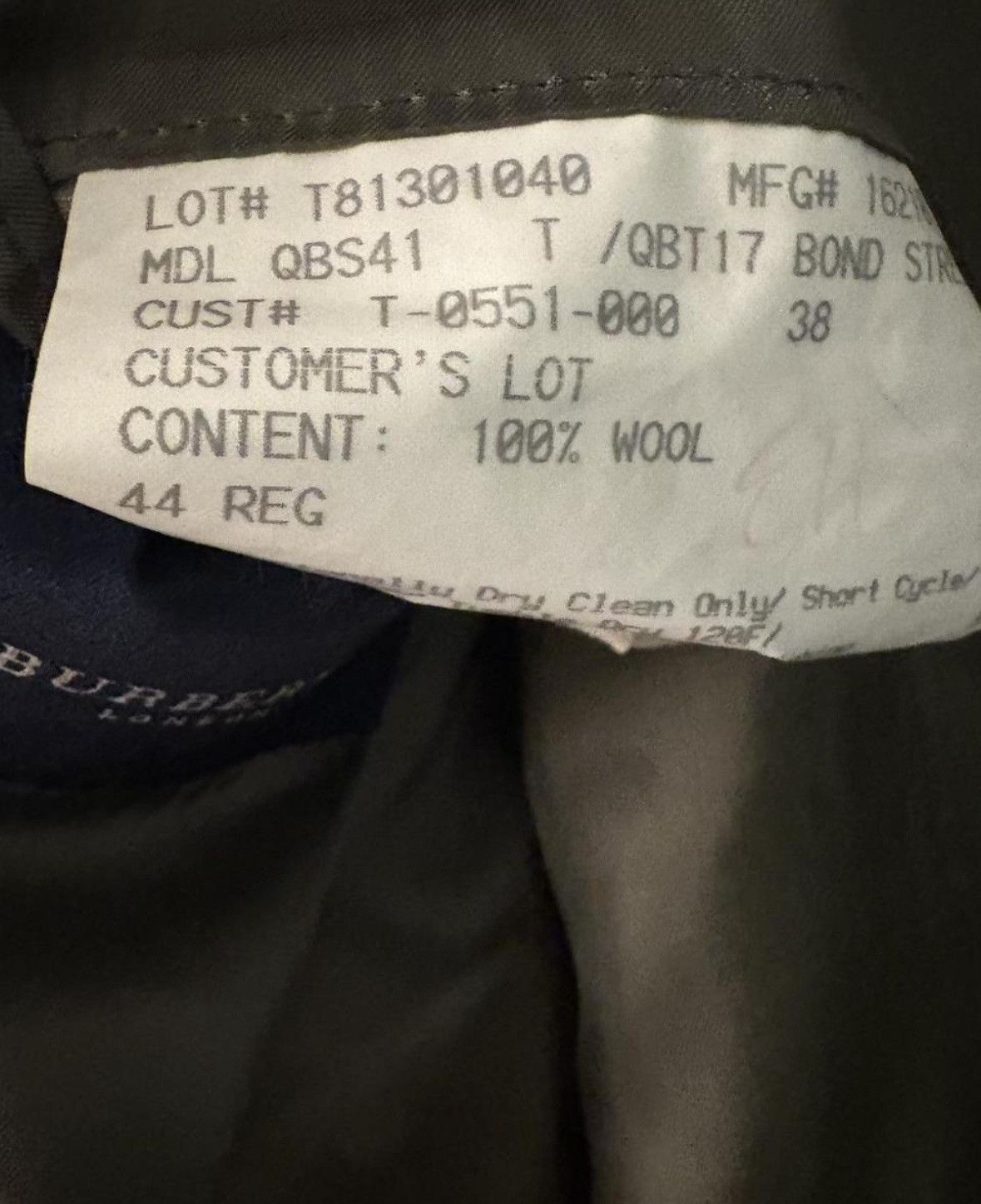 Burberry Vintage Burberry Blazer Size 44R - 4 Thumbnail