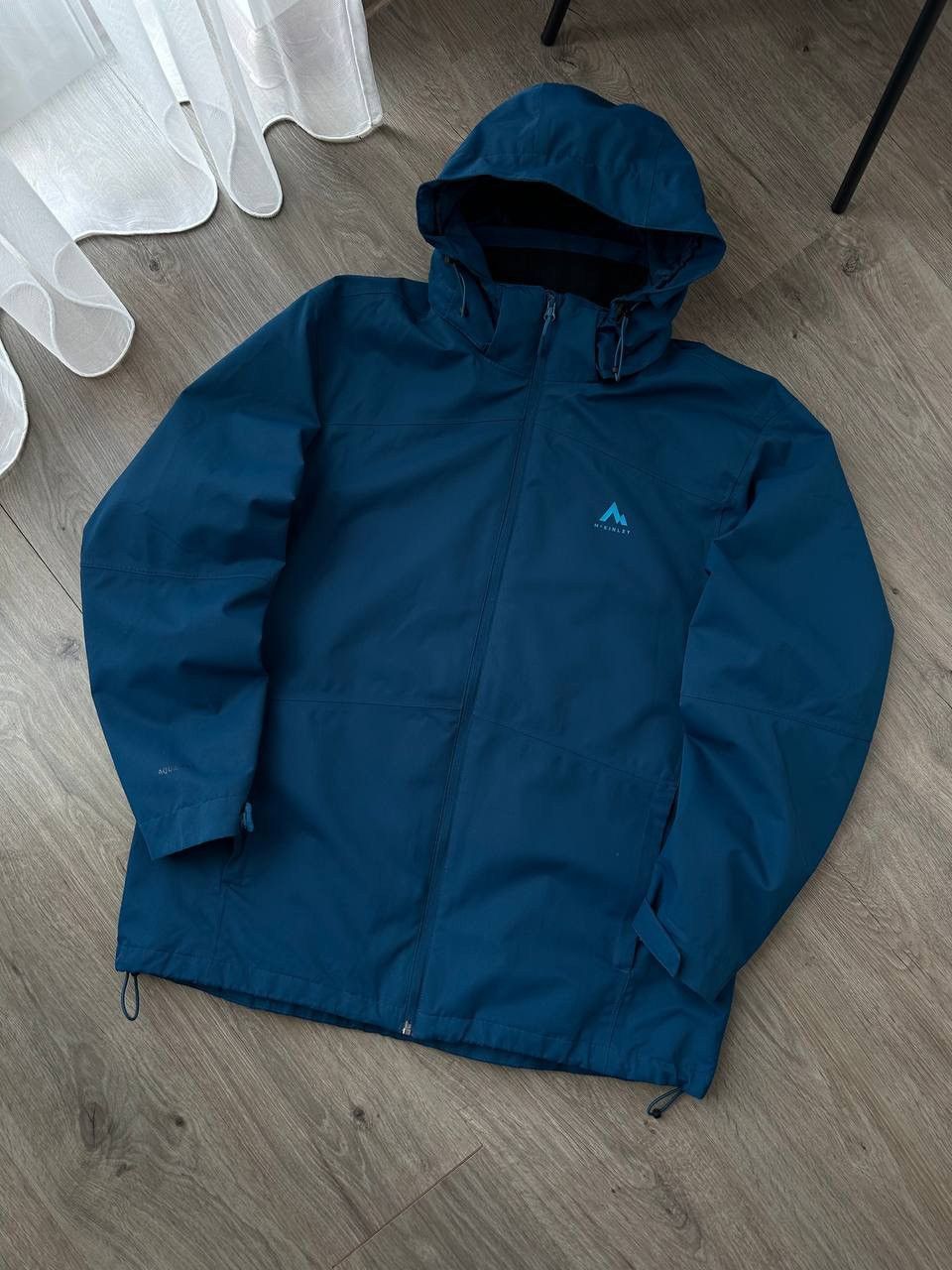 McKinlays McKINLEY Aquamax Waterproof Hooded Jacket Blue Size US XXL / EU 58 / 5 - 7 Thumbnail