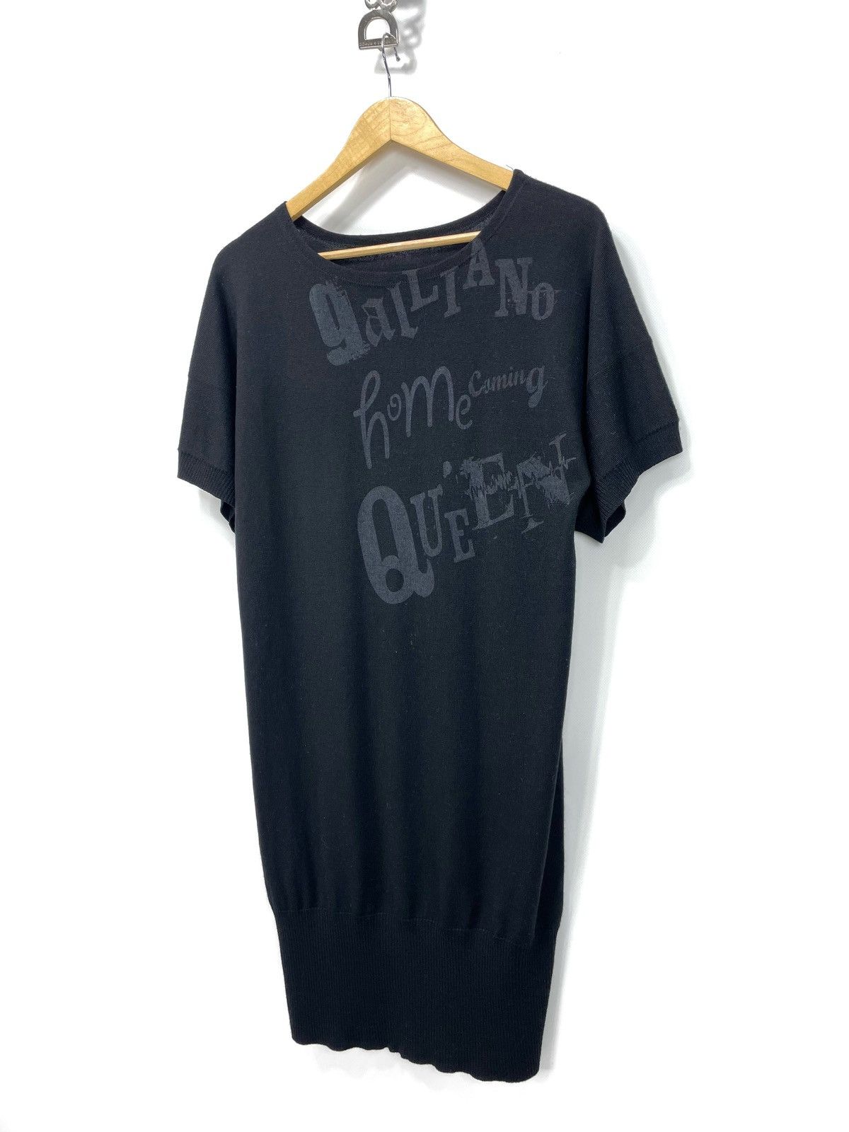 John Galliano John Galliano “Homecoming Queen” Fine Wool Knit Dress Size S Size S / US 4 / IT 40 - 5 Thumbnail