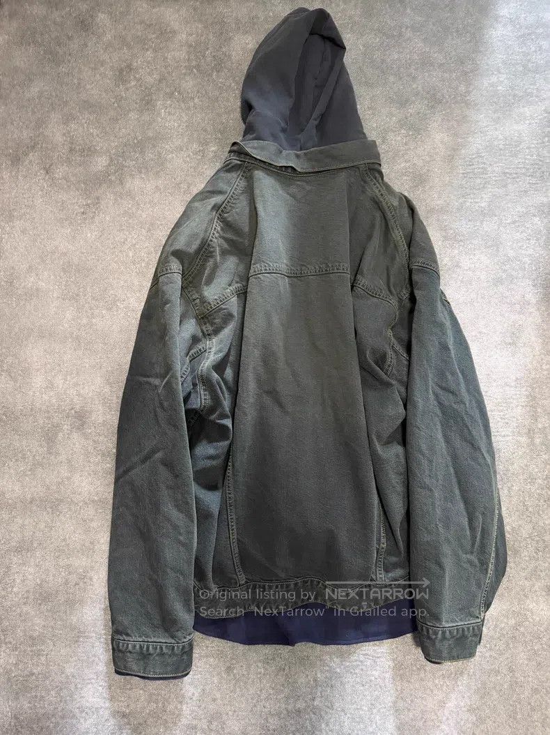 Balenciaga Balenciaga Multi-layer Denim Jacket Size US XL / EU 56 / 4 - 2 Thumbnail