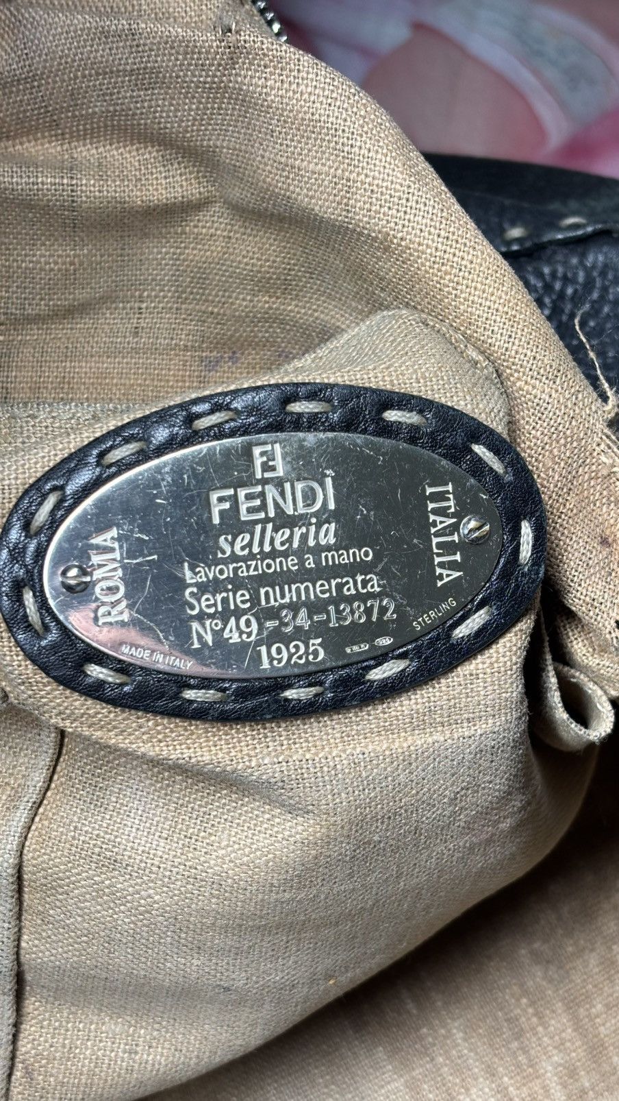 Fendi Fendi bag shoulder tote cuir leather italy archive 2000 Size ONE SIZE - 14 Thumbnail