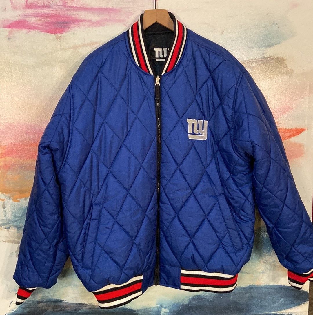 Reebok Vintage NY Giants Reebok Reversible Coat Size US XL / EU 56 / 4 - 7 Thumbnail